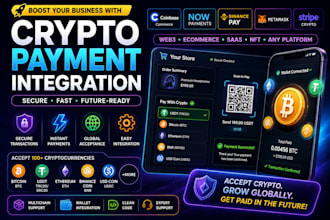 integrate crypto payment gateway for web3 and ecommerce