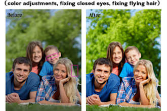 do photo manipulation, image merging, and  composition editing in photoshop
