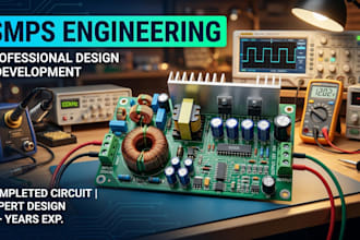 engineer smps, led drivers, and power conversion circuits