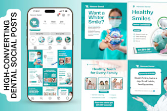 design dental clinic social media posts