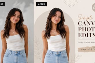 edit your photos simply and professinally in canva