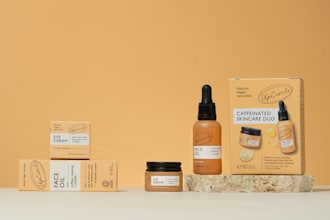 create skincare branding and packaging design