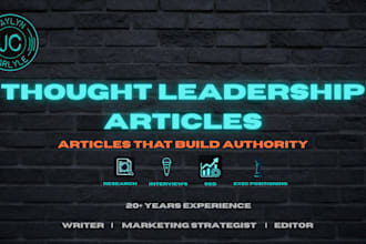 executive ghostwritten content that builds authority