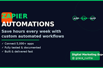 set up zapier automations to save your business hours every week