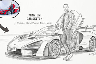 draw car sketch from your photo