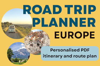 plan you a road trip in europe
