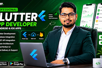 create enterprise grade mobile apps as a flutter expert