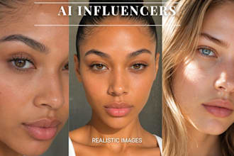 create realistic ai influencer and models