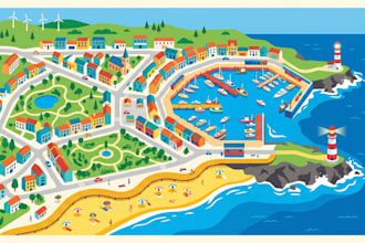 design local travel map, featuring detailed itineraries, accommodation map