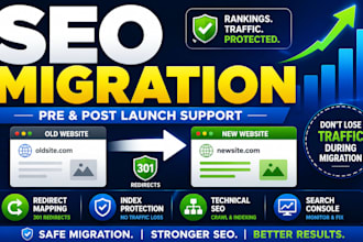 be your SEO website migration expert for pre and post migration