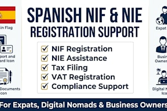 spanish nif and nie registration, tax filing and compliance support for expats
