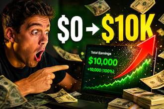design high CTR finance youtube thumbnails