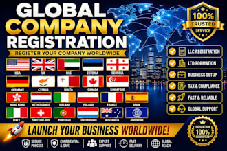register your business in USA UK uae ca est sg hk de cy ge