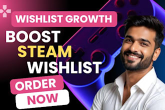 promote steam game, boost steam game visits, game wishlist, steam game marketing
