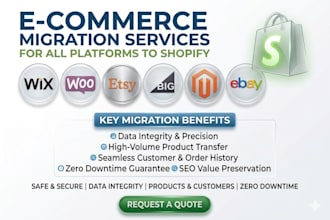 safely migrate your ecommerce store without data loss to shopify store migration