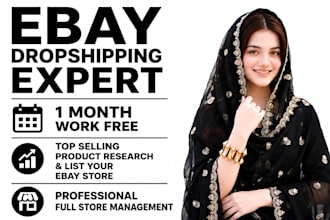 do expert ebay dropshipping on profit share managr a to z