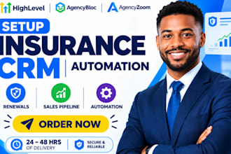 setup ghl agencybloc agencyzoom insurance CRM automation renewals sales pipeline