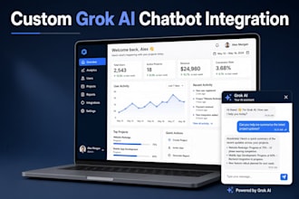 integrate a custom grok ai chatbot into your website or app