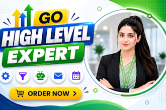 design and develop gohighlevel custom websites, sales funnels, email , workflows