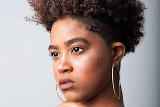 create polished aesthetic portrait edits
