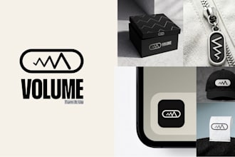 design an abstract and modern logo