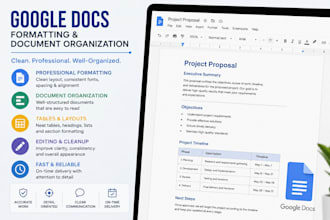 google docs editing and document formatting