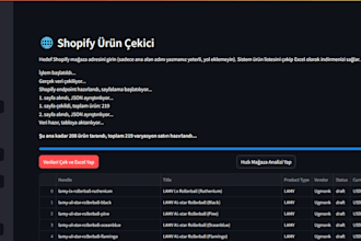 scrape shopify store products and export to shopify import CSV with variants