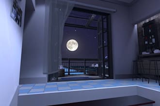 design a fully detailed vrchat world meta horizon world vrc world 3d VR world