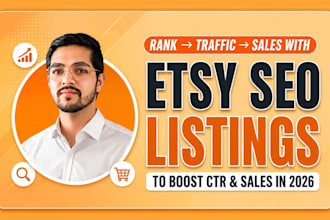 do etsy SEO for etsy listings to rank on top and boost sales