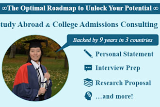 edit your sop and admissions essays from ba to phd