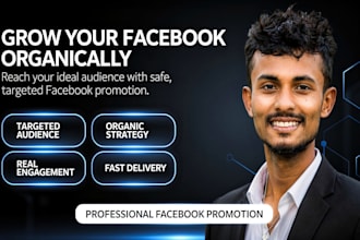 do organic facebook promotion to grow page reach