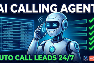 build ai calling agent to automatically call your leads list