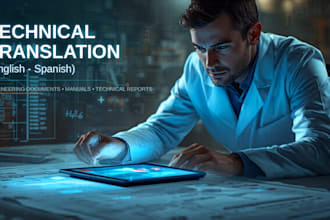 translate technical, engineering and academic documents