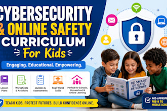 create digital kids cybersecurity curriculum, lesson plans and online safety