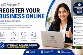help you to register your business online