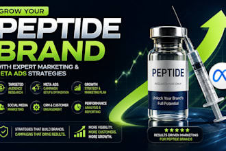 do peptide marketing and social media growth for your brand
