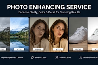 professionally enhance and retouch your photos