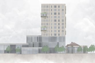 create beautiful rendered 2d architectural elevations and sections