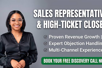 be your online sales closer, book appointment with qualified leads