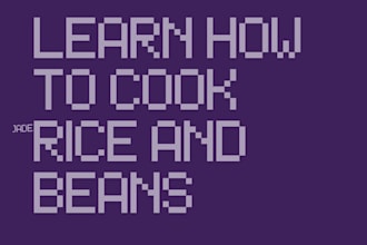 teach you how to cook delicious rice and beans