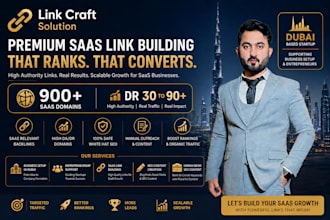 execute a complete saas link building campaign for your startup