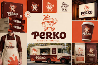 design brand identity, brand style guide, visual identity and branding kit