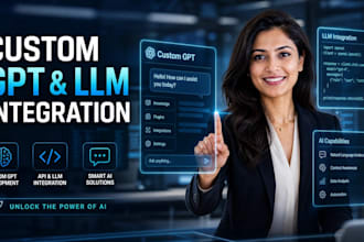 integrate custom gpt and llm into your business applications
