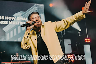 sing customs gospel song with male vocals in any genre in english or spanish ccm