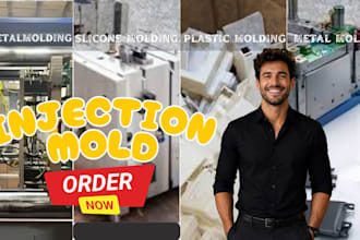 design precise injection mold, dfm, moldflow, for plastic product manufacturing