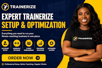 set up trainerize account and upload workout programs