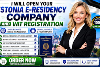 open your estonia eresidency company and vat registration