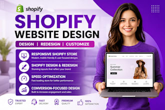 build a modern shopify clothing store and fashion ecommerce website