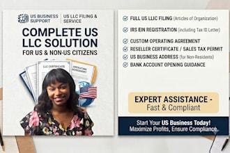 form US llc formation and ein filing for non USA residence