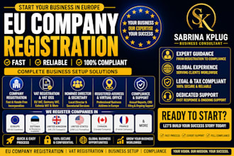 eu company registration, vat registration, estonia company and llc